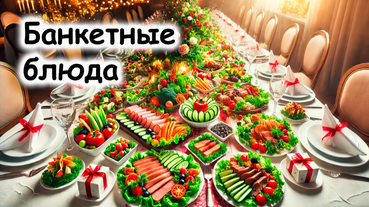Банкетные блюда