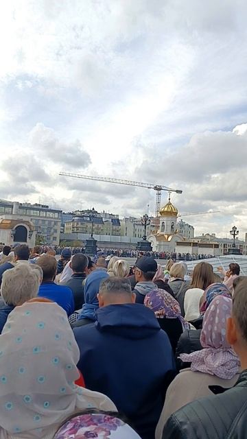 У Храма Христа Спасителя.15 сентября 2026г