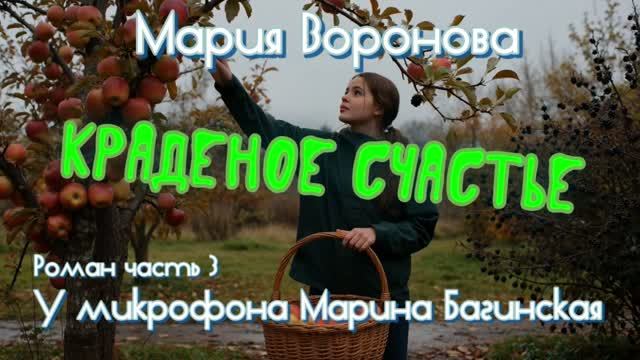 Мария Воронова _Краденое счастье_ Роман часть 3 У микрофона Марина Багинская