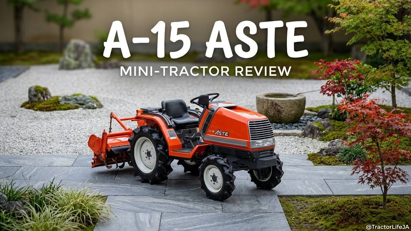 Обзор трактора Kubota Aste A-15