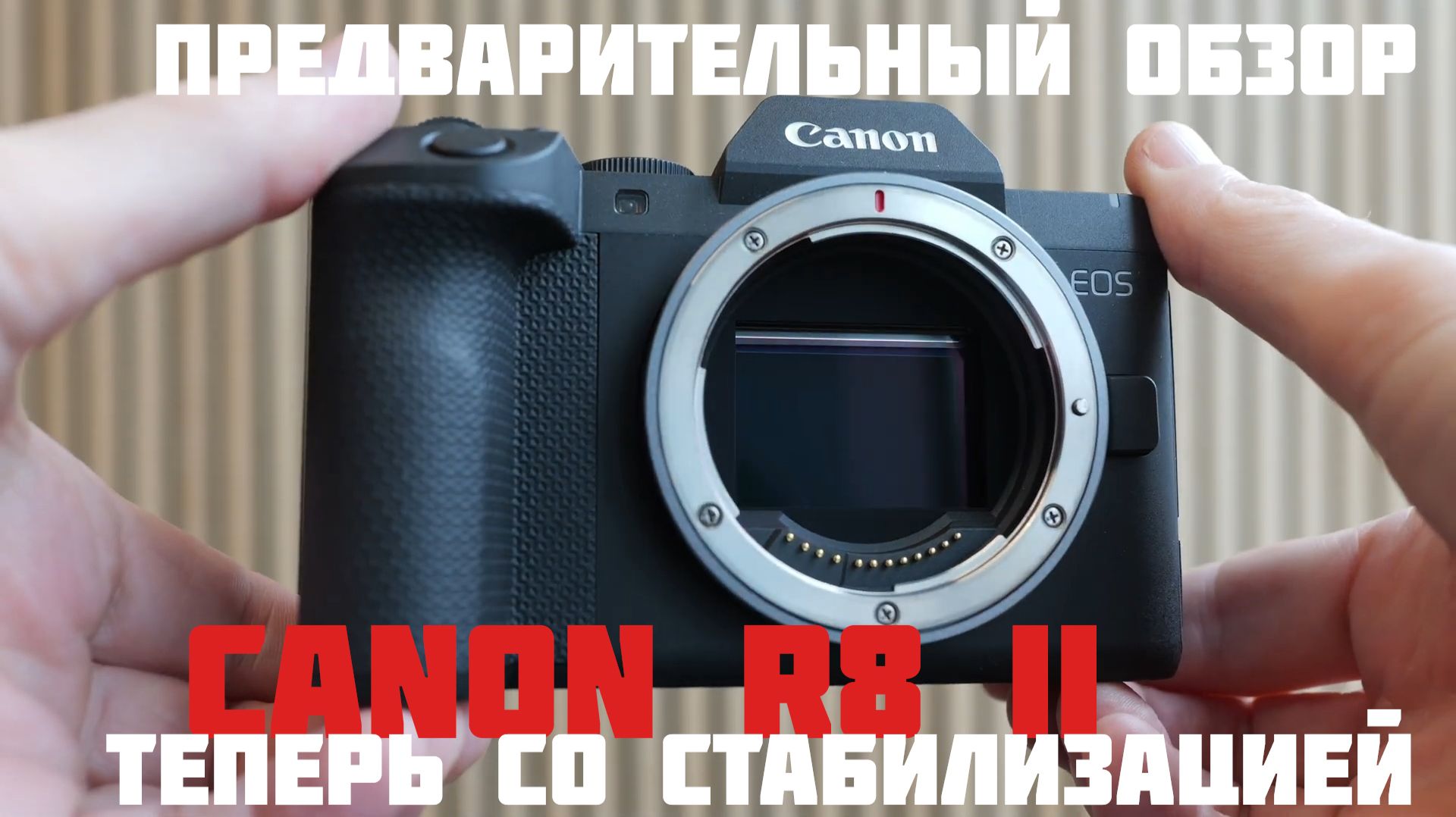Canon EOS R8 Mark II обзор