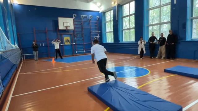 весёлые старты для 1 курса!
