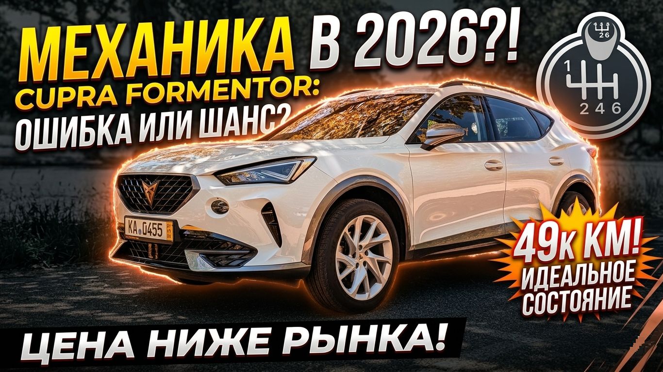 Cupra довела до ручки! Идеальный Formentor 1.5TSI от дилера по низу рынка.