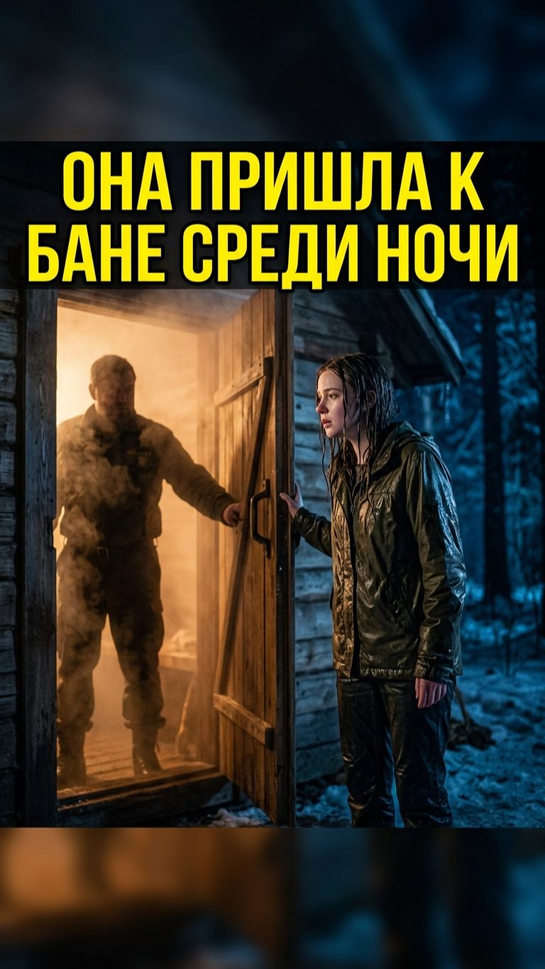 ОНА ПРИШЛА К ЕГО БАНЕ НОЧЬЮ — НО ИСКАЛА ОНА СОВСЕМ НЕ ЕГО