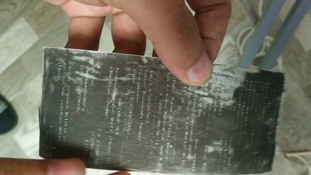 Случайно сжёг чек от Айфона, отвязка айклауд по чеку, восстановление выгоревшего чека на айфон