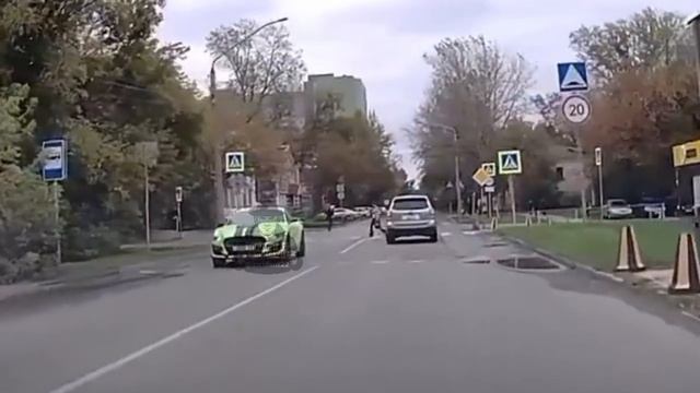 Наезд на велосипедиста в Барнауле