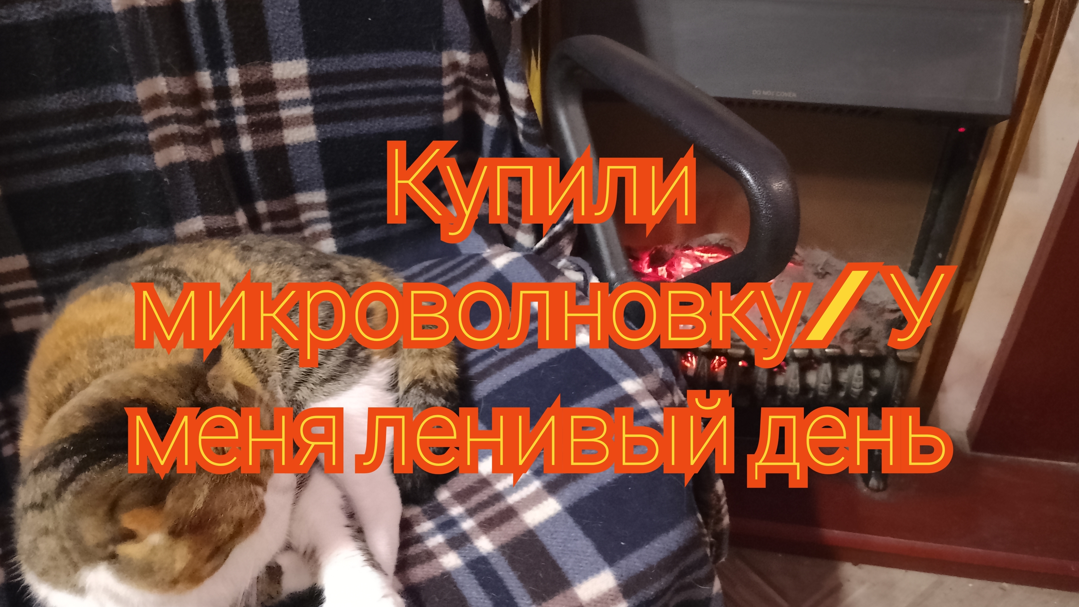 Купили новую микроволновку/ У меня ленивый день