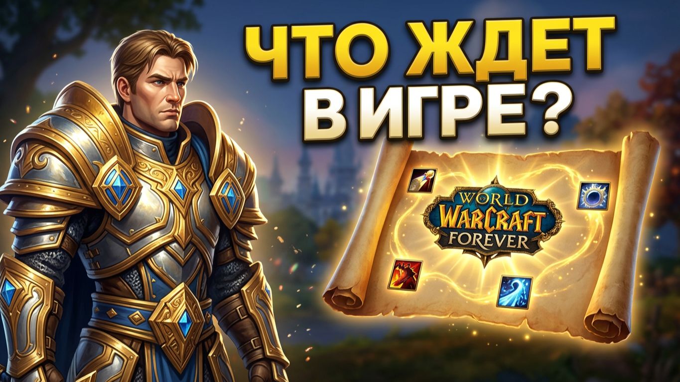 [WoW Forever] Обзор на релиз, что нас ждет в игре и карту развития проекта.