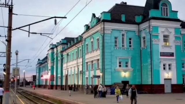 Самодельный информатор вокзала Грязи Воронежские
