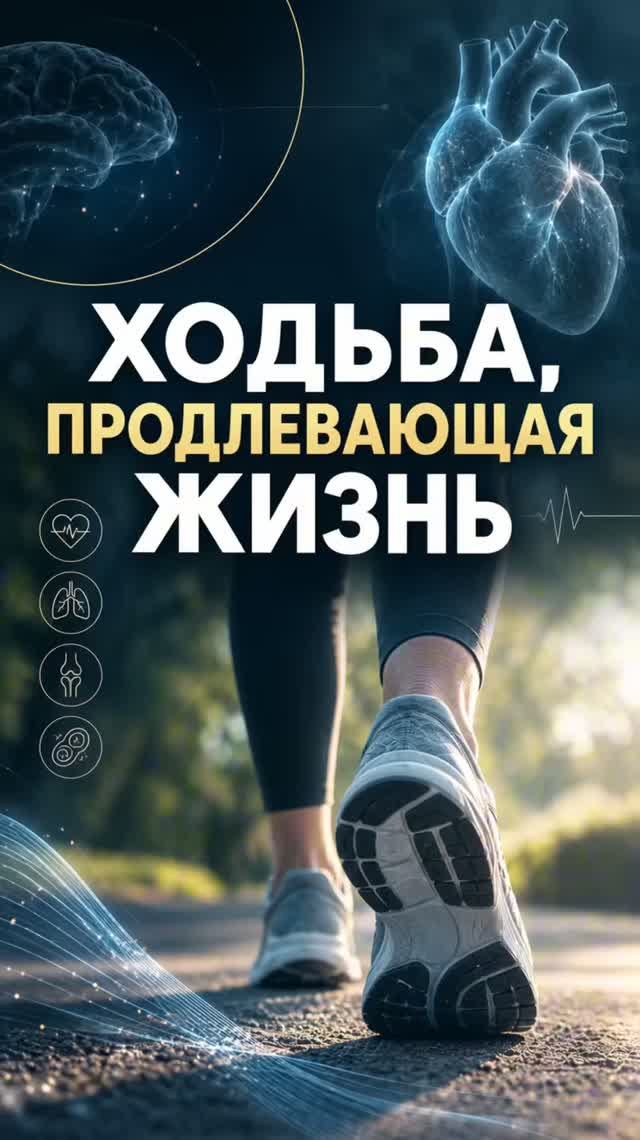 Ходьба, продлевающая жизнь