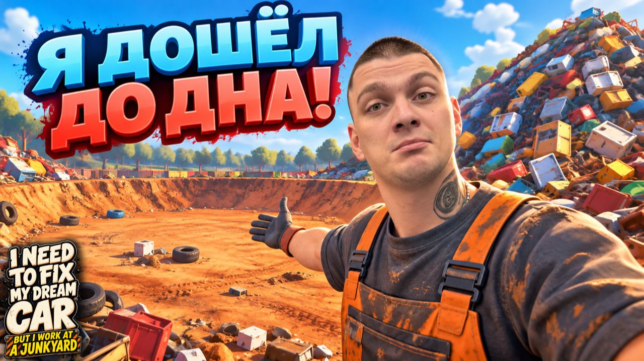 Пришлось создать НОВУЮ ГОРУ МУСОРА! Старая ЗАКОНЧИЛАСЬ?! (I Need To Fix My Dream Car #4)