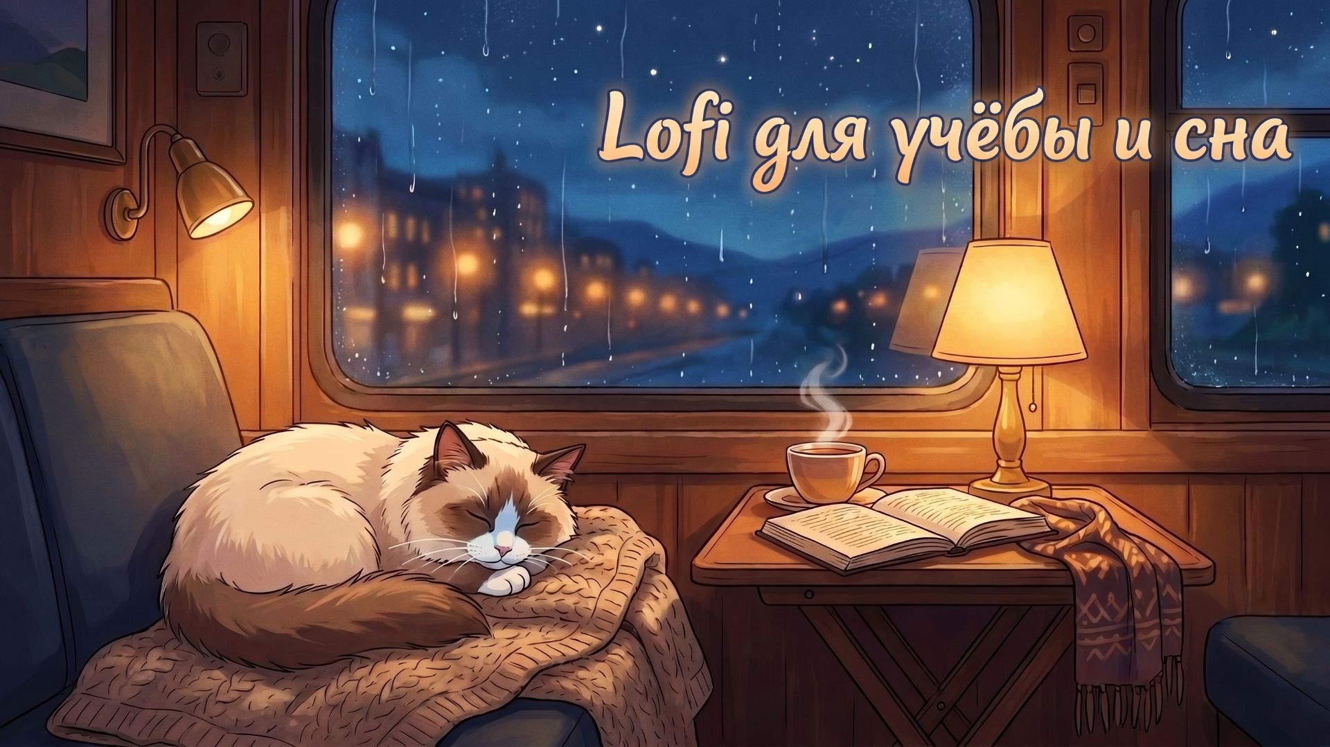 Путешествие Честера сквозь ночь ✨ Lofi для учёбы и сна