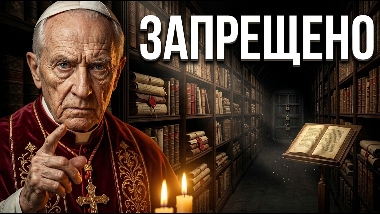 Что Ватикан скрывает уже 2000 лет: секретные архивы и запретные документы