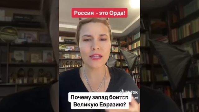 Блогер из Казахстана Анастасия Ахметова осадила нацистов казахов, по поводу приезда Владимира Путина