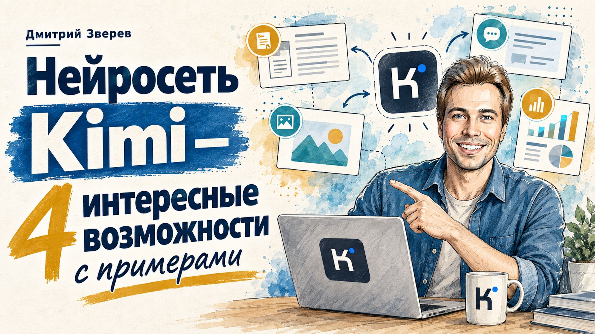 Нейросеть Kimi - 4 интересные возможности с примерами