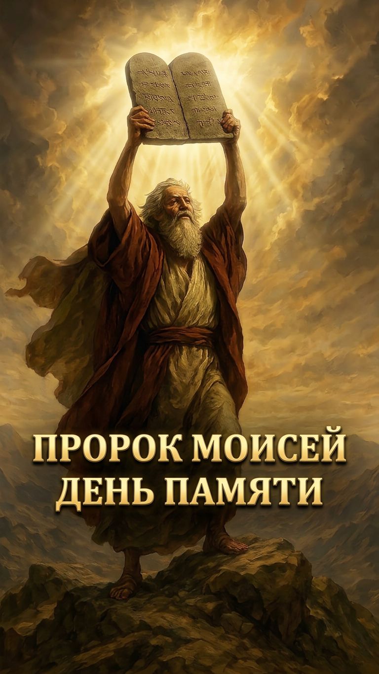 Пророк Моисей - 17 сентября день памяти