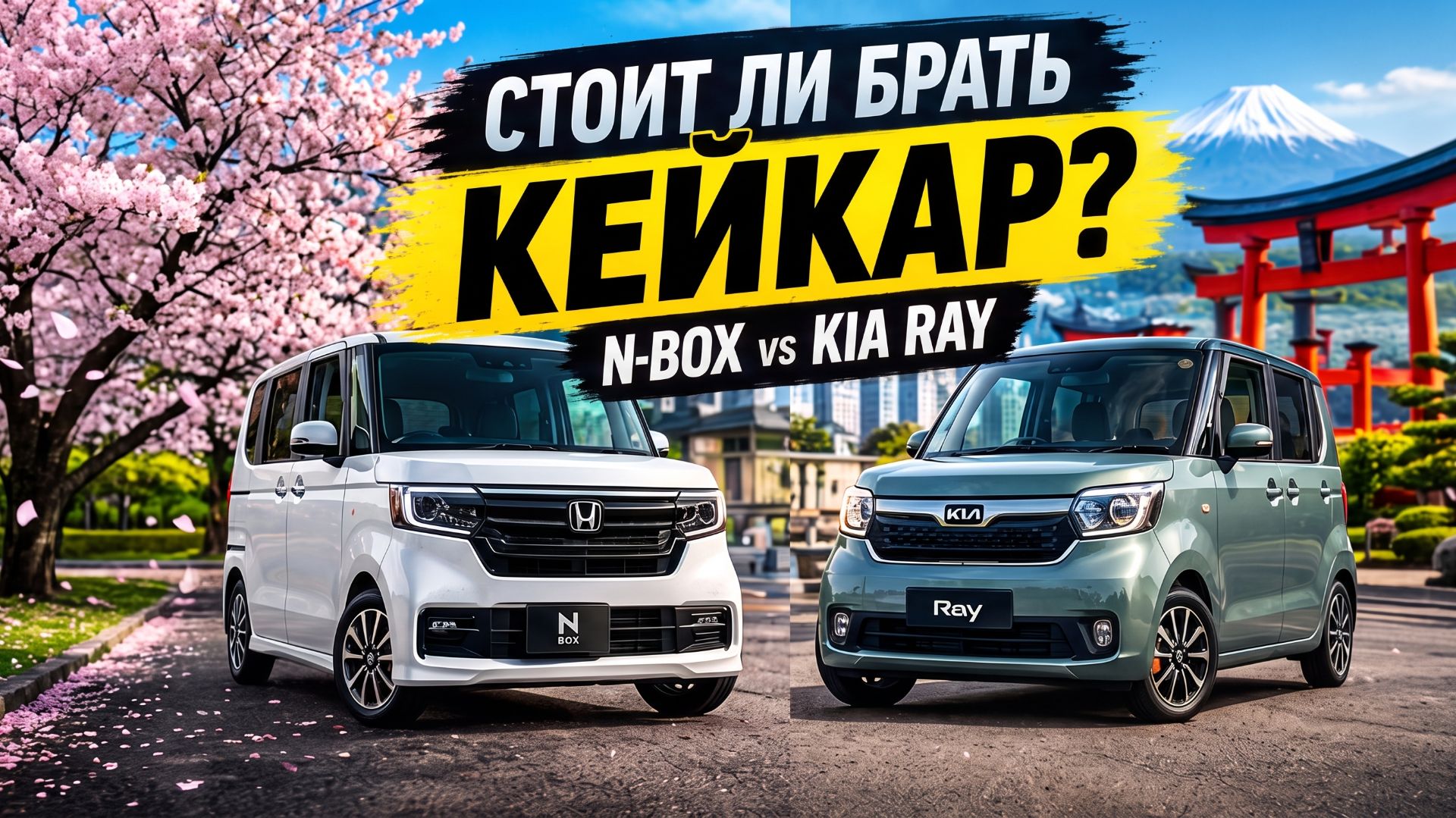 Honda N-Box: стоит ли покупать японский кейкар? Сравнение с Kia Ray | Что лучше?