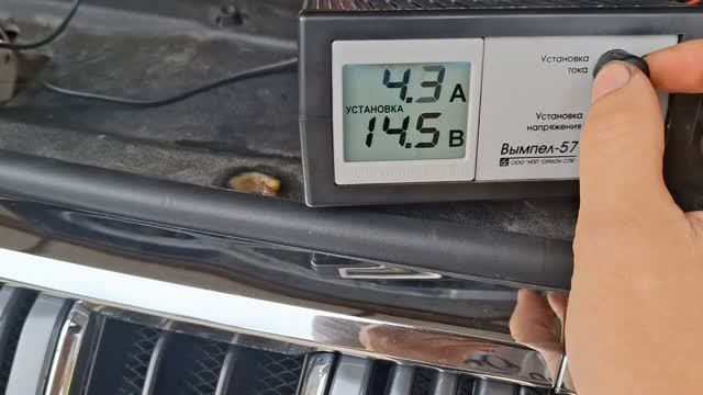 Разрядился аккумулятор на Toyota PRADO 150 2.8D.