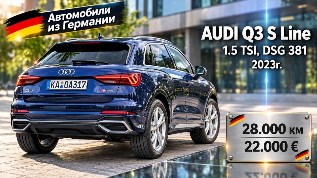 Скрытый хит рынка: о ней еще не знают, но скоро этот Audi Q3 S Line 1.5 TSI захотят абсолютно все