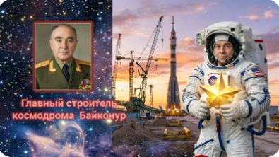 Главный строитель космодрома Байконур