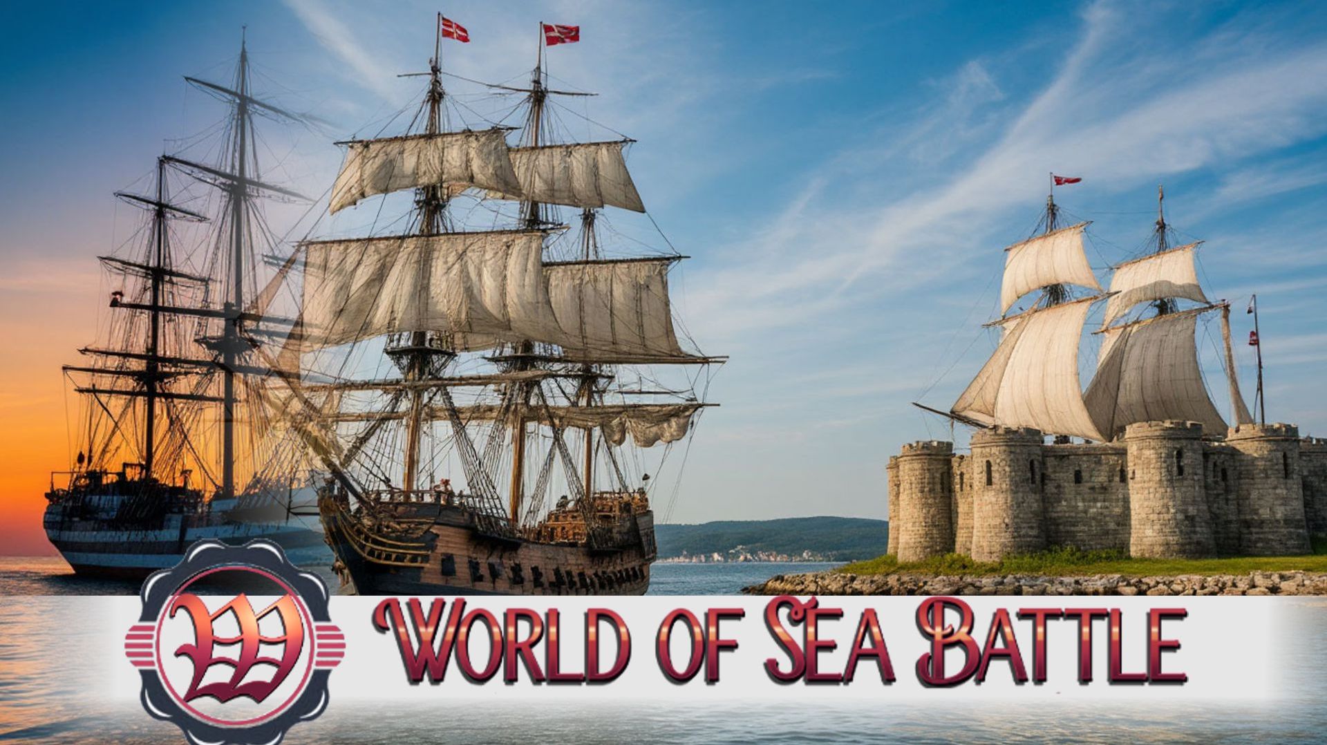 Корабли. Осень. Смеркалось [World Of Sea Battle и другие игры]