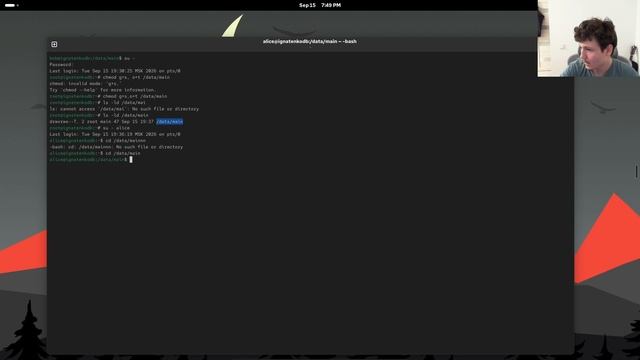 Выполнение лабораторной работы №3