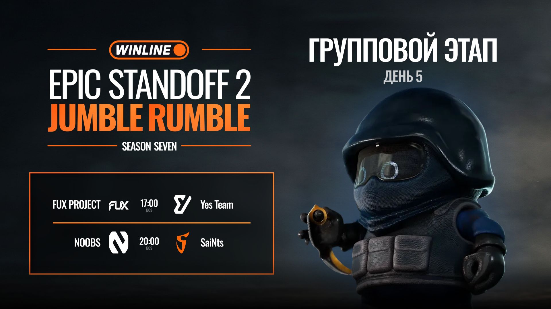 WINLINE EPIC Standoff 2 Jumble Rumble S7 | Group Stage | Day 5