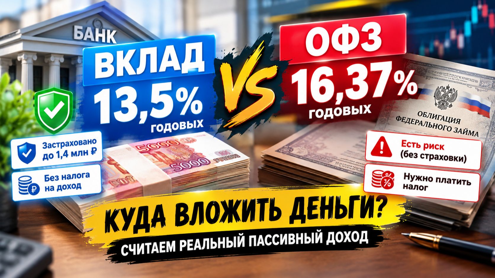 Пассивный доход — считаем реальную выгоду