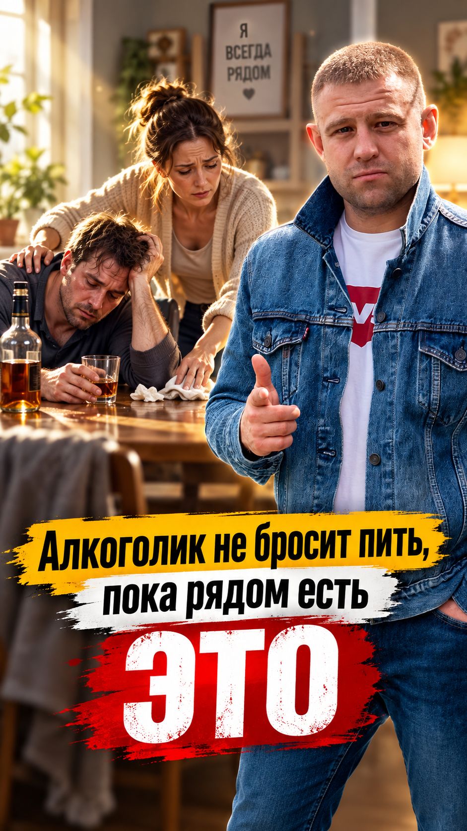 Алкоголик не бросит пить, пока рядом есть ЭТО