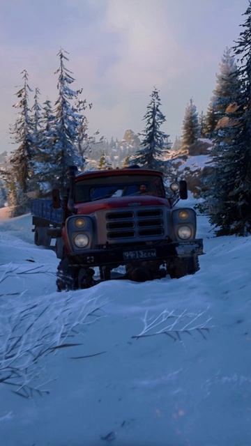ЗиЛ по снегу SnowRunner