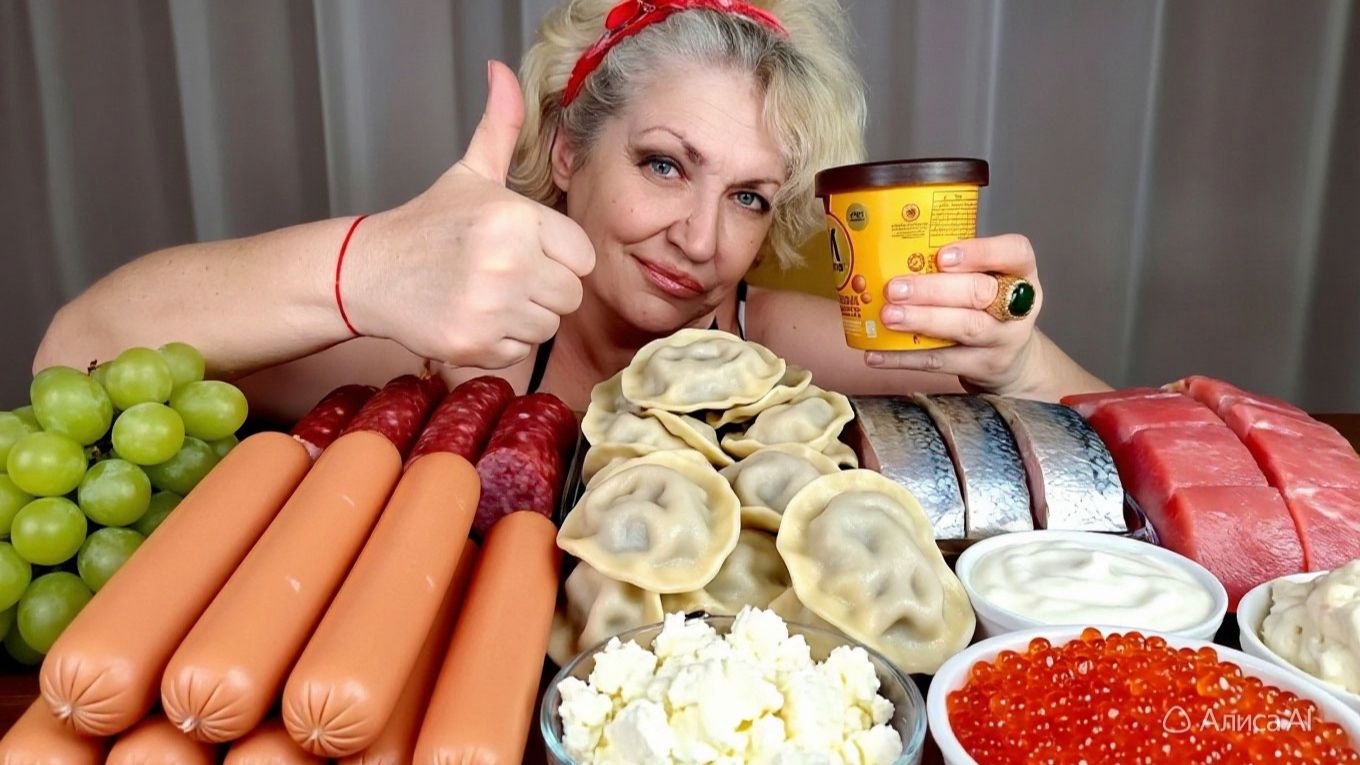 Не смотри, если на диете: Распаковываю самые аппетитные продукты