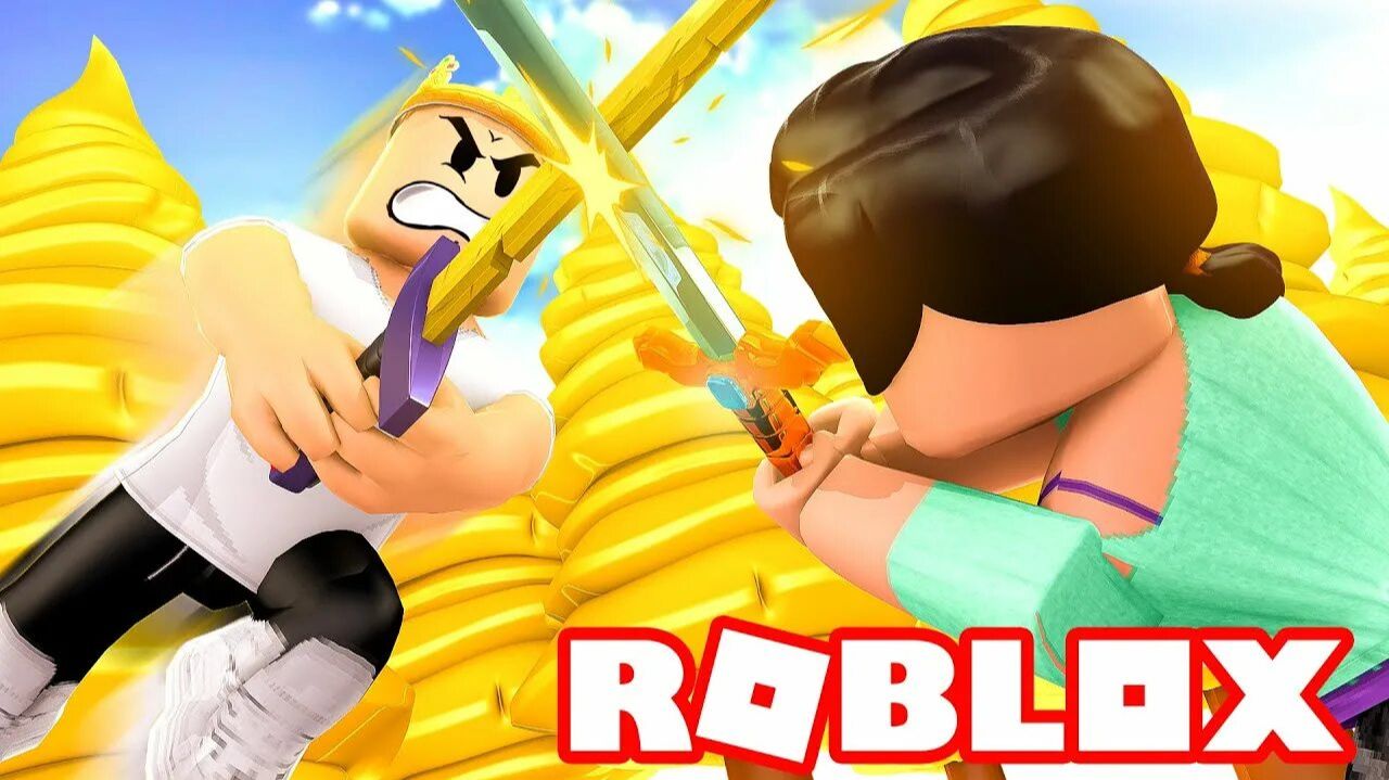 Roblox не реальные стычки!!!