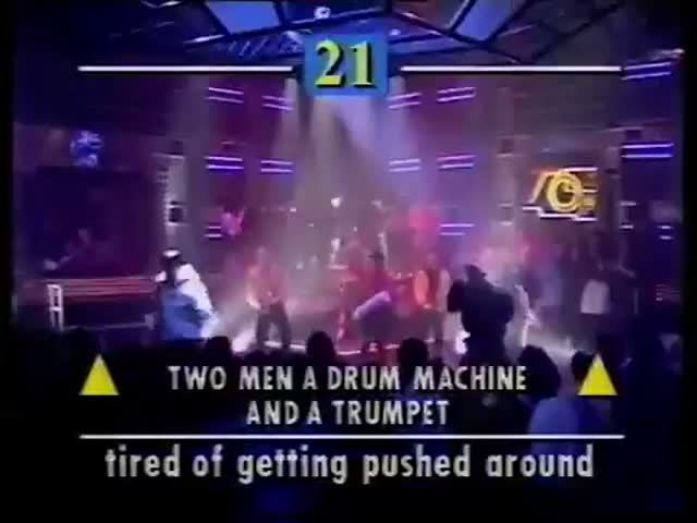 1988 Two Men A Drum Machine And A Trumpet - Tired Of Getting Pushed Around