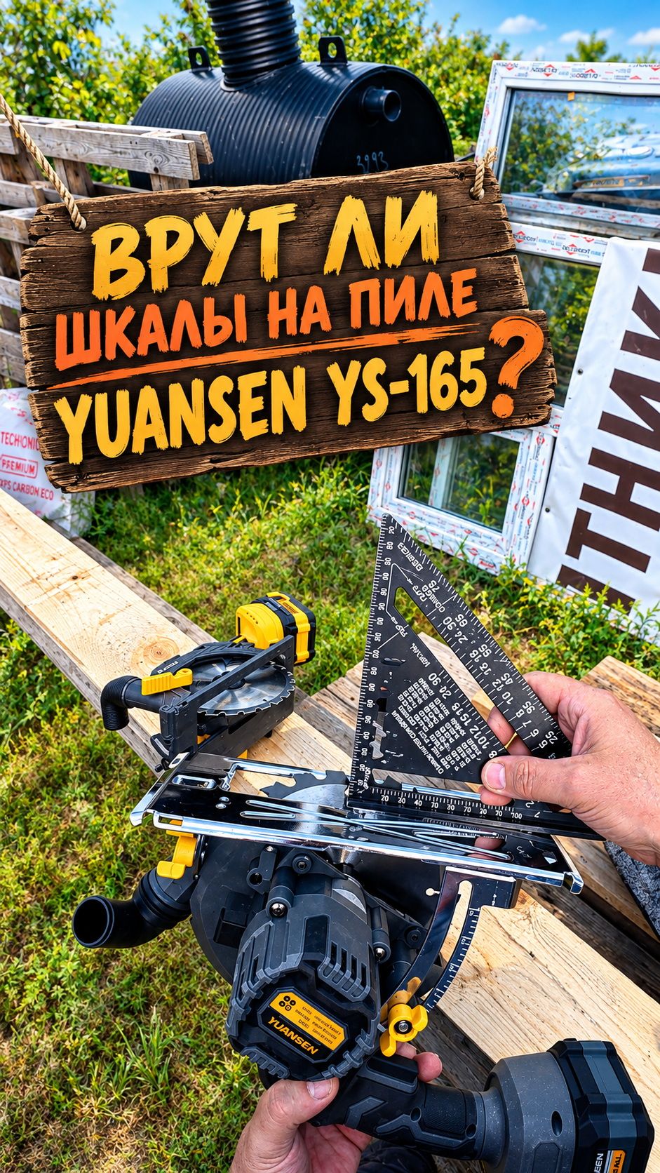 Врут ли шкалы на пиле YUANSEN YS-165? 🧐