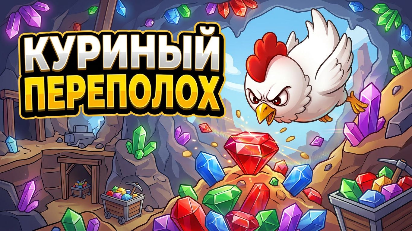 🐔 ПОЙМАЛ КУРИНОГО КОРОЛЯ! ⛏️ Залипательный кликер симулятор Chicken Miner #2