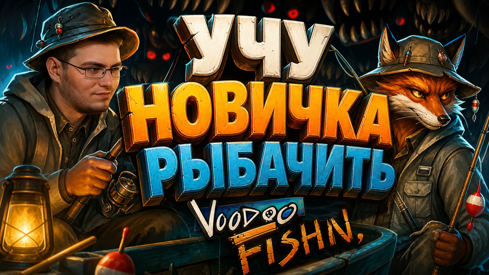 Учу новичка рыбачить. Новый сезон рыбалки в проклятом болоте.  - Voodoo Fishin' № 3