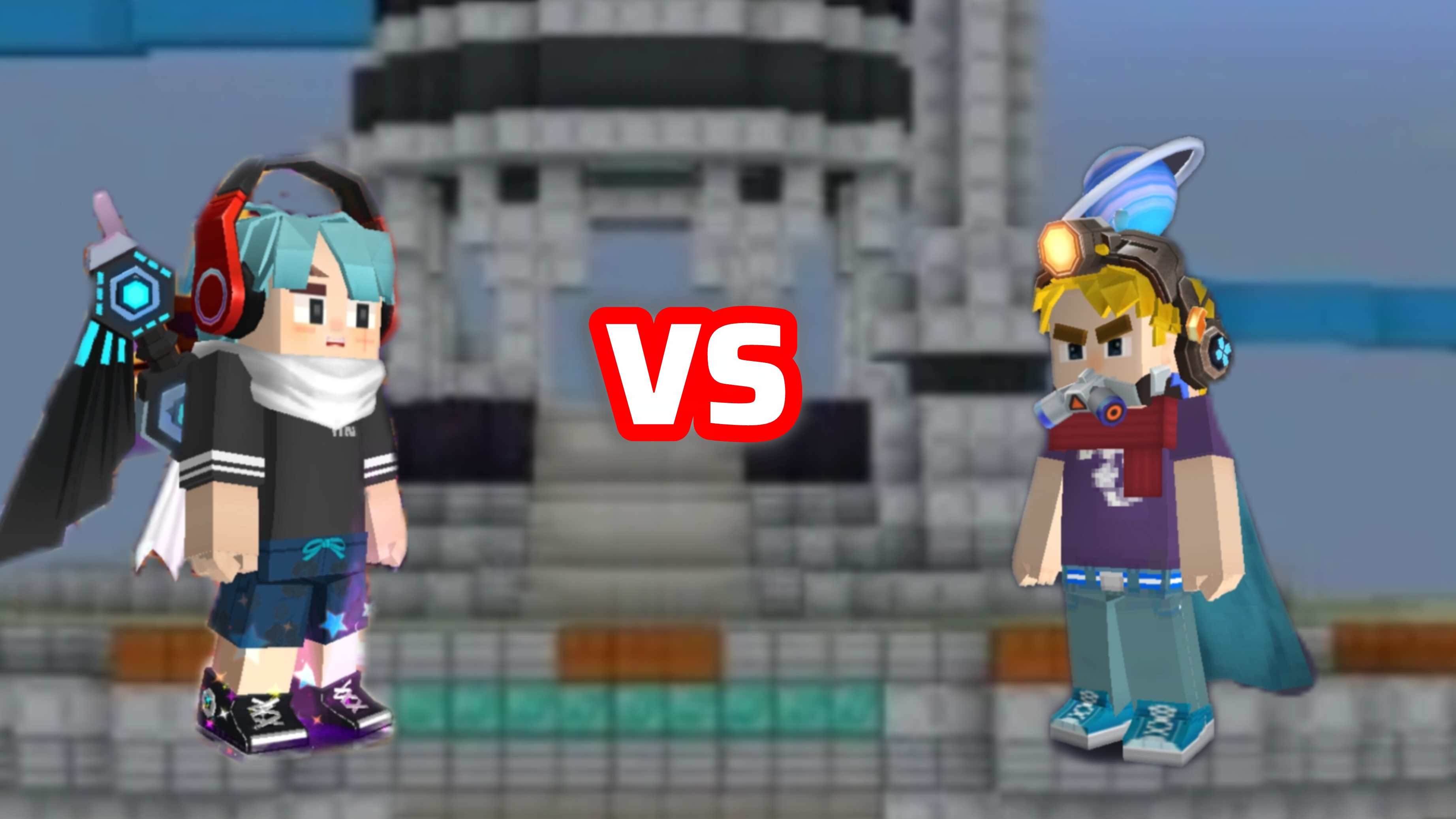 БЛОГЕР ТВ VS АЛЕКС | Blockman GO | Bed Wars