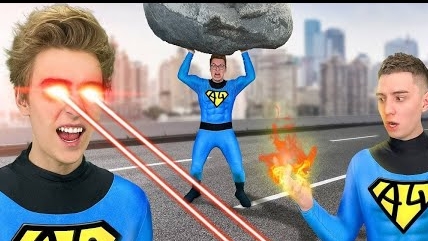 Стали СУПЕРГЕРОЯМИ на 24 Часа !