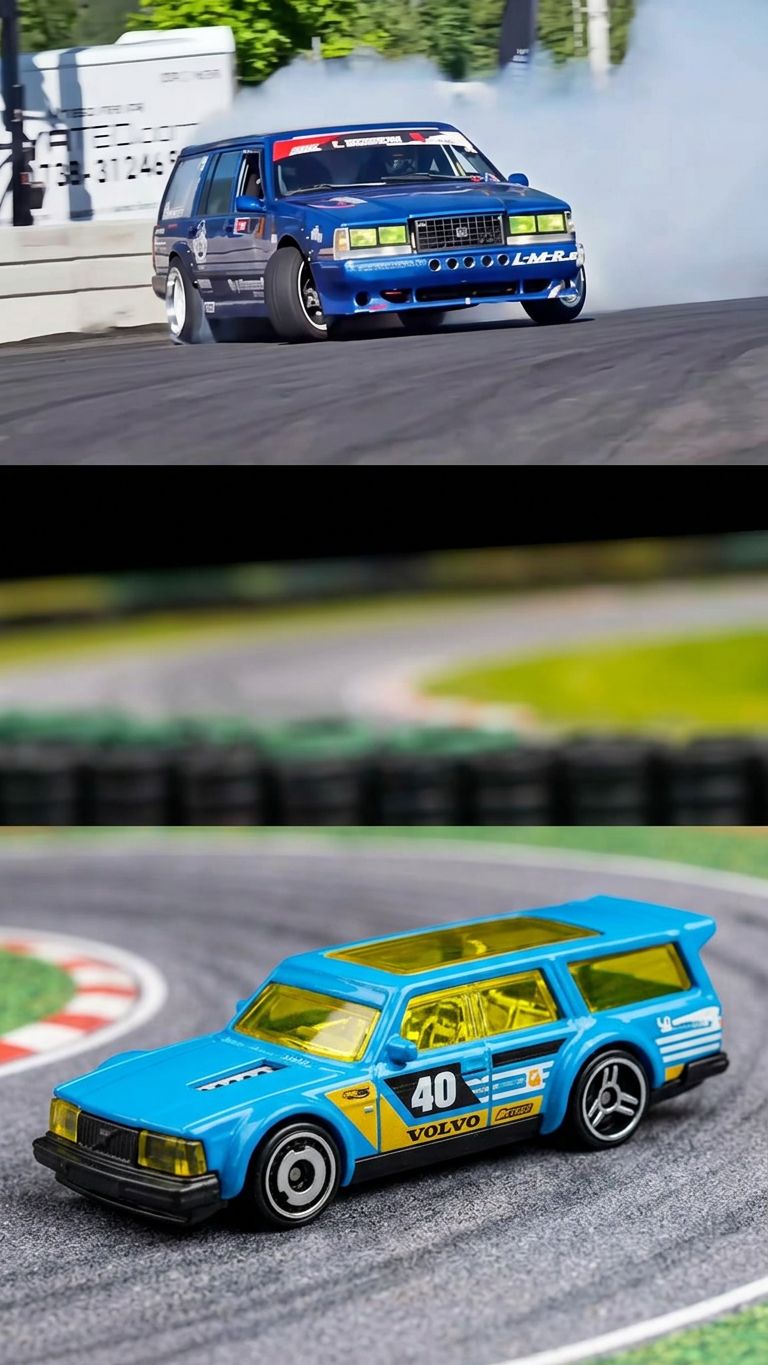 Volvo 240 Drift Wagon Hot Wheels