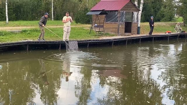 Поимка форели