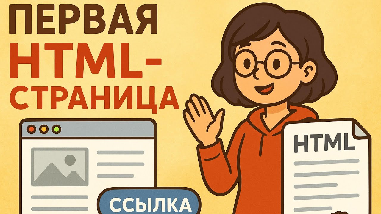 Твоя первая HTML-страница за 10 минут  Основы веб-разработки