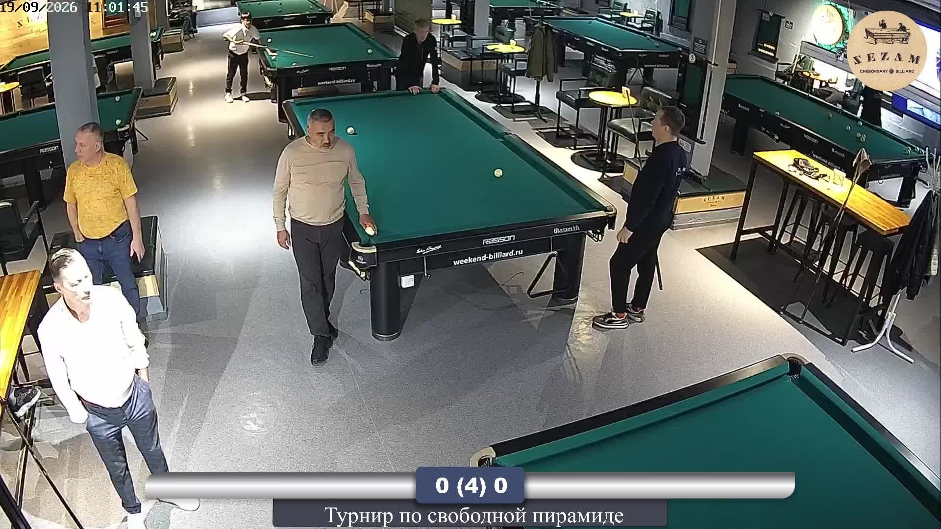 Турнир по свободной пирамиде