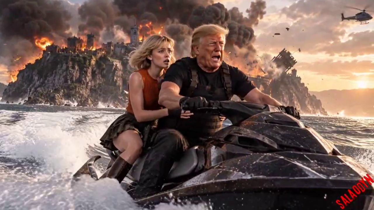 RE4 Trump  vs.  Las Plagas. -18