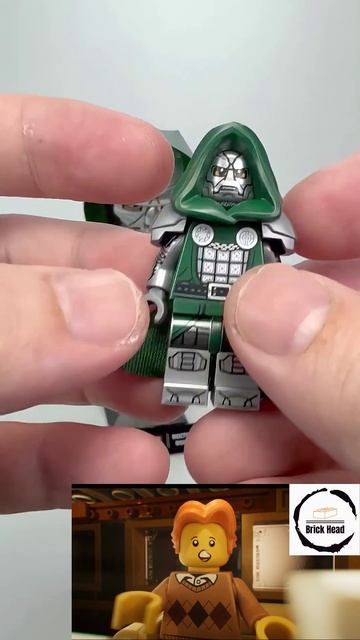 Набор LEGO Avengers Doomsday Бюст Доктора Дума 76345 #Шортс