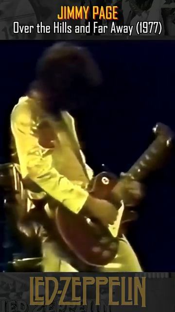 Jimmy Page - Over The Hills And Far Away (1977) #jimmypage #ledzeppelin #rocknroll