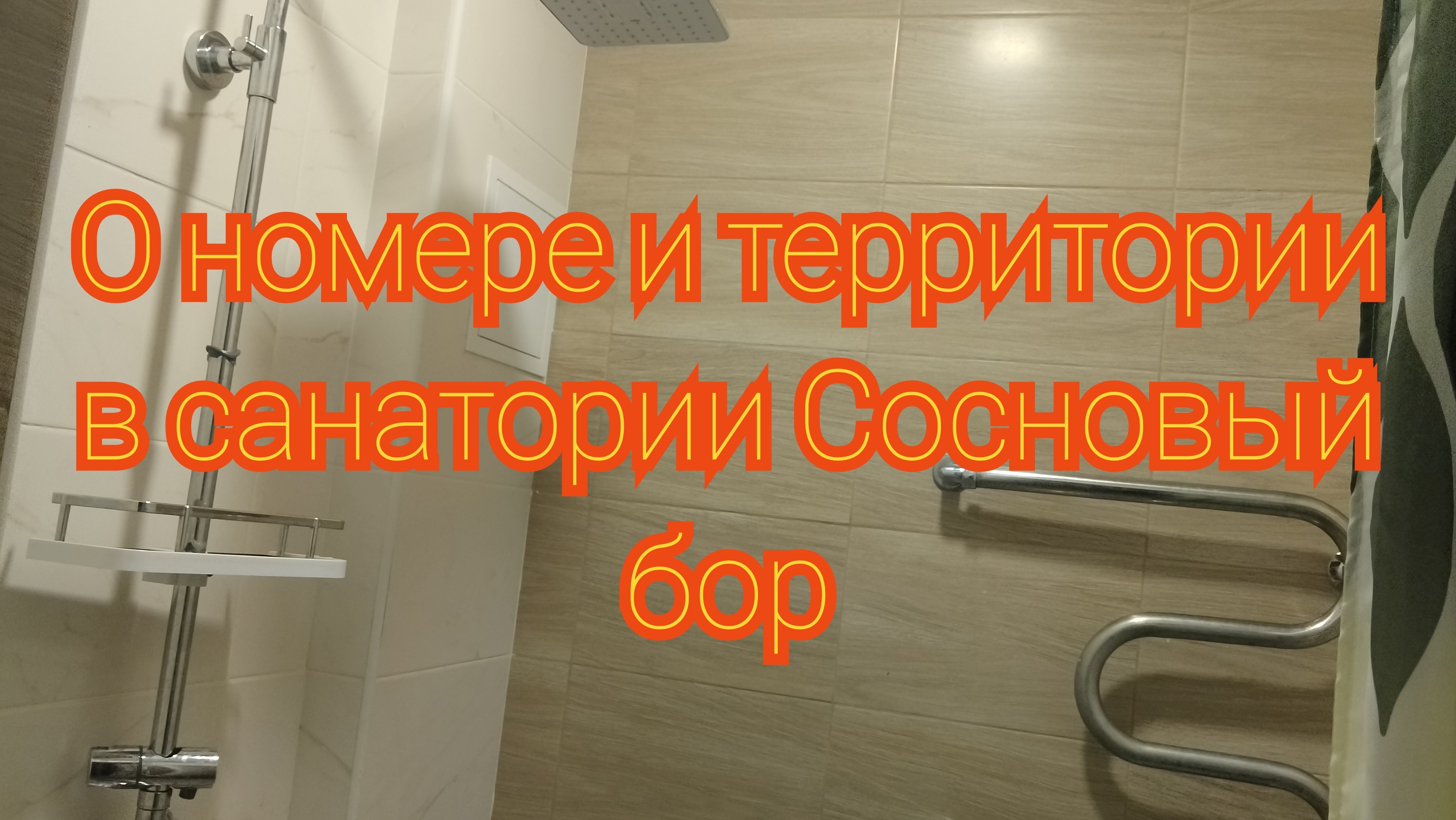 О номере и территории санатория Сосновый Бор/