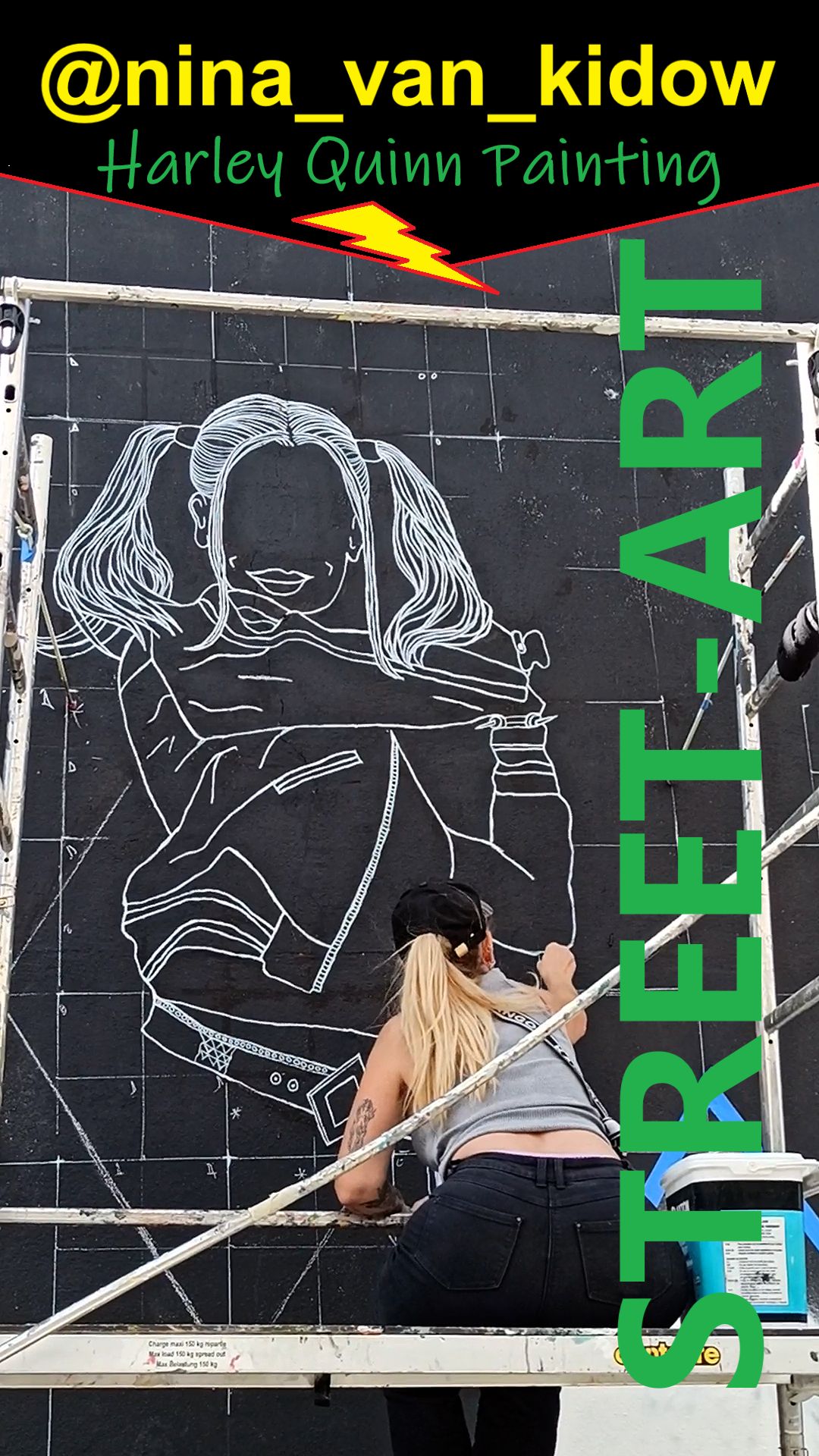 Nina Van Kidow : L'art Prend Le Mur De Boulogne