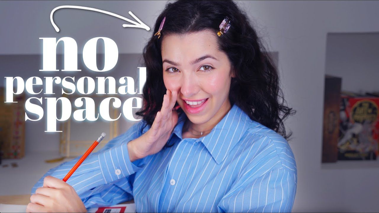 ASMR Girl At The Back Of The Class Invades Your Personal Space ✨ (Spanish Subtitles)