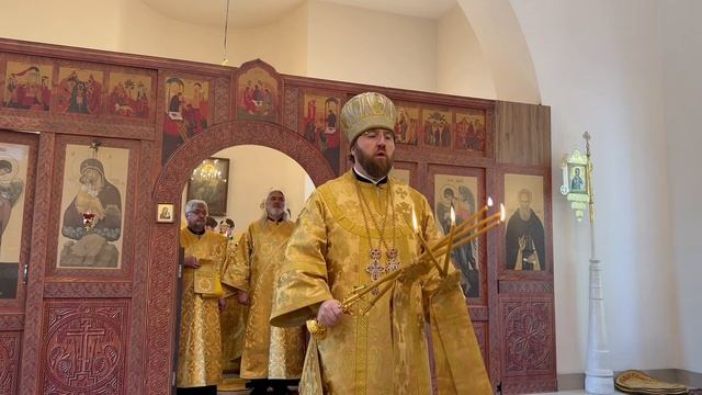 МИТРОПОЛИТ ИГНАТИЙ СОВЕРШИЛ БОЖЕСТВЕННУЮ ЛИТУРГИЮ В НОВООСВЯЩЕННОМ ХРАМЕ ВОЗНЕСЕНИЯ (20.09.2026)
