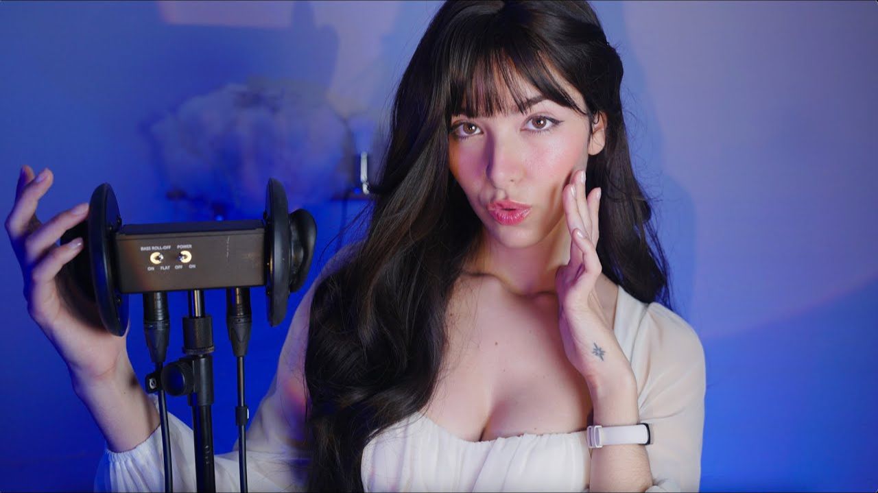 ASMR Unintelligible 3DIO Up Your Ears (Mouth Sounds) (Spanish + ENG Subtitles)